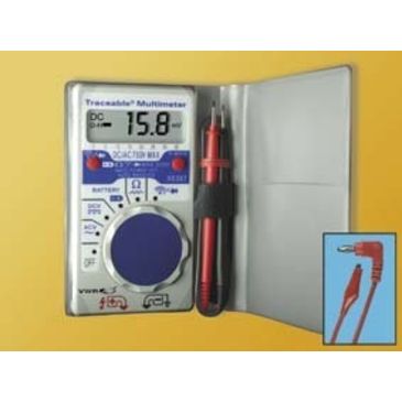 Thomas 3250 Traceable Auto Range Digital Multimeter 2-1/8 Width x 4-1/4 Height x 1/2 Thick Thomas 3250 Traceable Auto Range Digital Multimeter 2-1/8 Width x 4-1/4 Height x 1/2 Thick