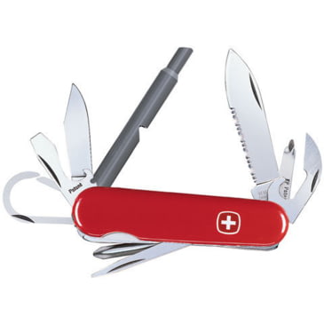 <em>A Wenger knife. Note the slightly different logo that still features the Swiss cross (Wenger)</em>