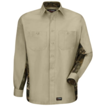 camo wrangler work shirts