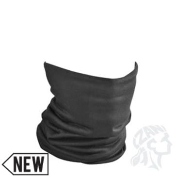 ZAN HEADGEAR BIKER MOTLEY TUBE FLEECE LINED BALACLAVA NECK WARMER BLACK TF114