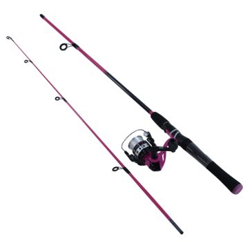 zebco pink fishing pole