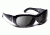 7 Eye 7eye Air Shield Sunglasses Briza, Sharp View Clear PC Lens, Glossy Black Frame, S-M , Women 310540
