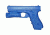 Blueguns Glock 17, Glock 22, Glock 31 Training Guns, Unweighted, M5 Tactical Light, Handgun, w/M5 Tactical Light, Blue, FSG17-M5
