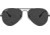 Ray-Ban Aviator Large Metal RB3025 Sunglasses, Black, 58, RB3025-002-48-58