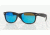 Ray-Ban Wayfarer RB2132 Sunglasses 622/17-52 - Rubber Black Frame, Grey Mirror Blue Lenses