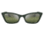 Ray-Ban RB2299 Lady Burbank Sunglasses - Women's, Green Frame, Dark Green Grad Mirror Polarized Lens, 52, RB2299-6659G4-52