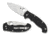 Spyderco Manix2 XL Black G-10 Handle FE Blade Fold Knife C95GP2
