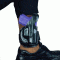 DeSantis  Left Hand - Black - Leather Ankle Holster