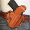 DeSantis Left Hand - Black - Lined - Basketweave - Thumb Break Scabbard (3 Slot)