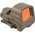 Holosun HS510C 1x Open Reflex Sight, Red Dual Reticle, FDE HS510C-FDE-R