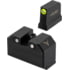 TRYBE Defense High Glow 3-Dot Tritium Night Sights for Glock 17/19/22/23/24/26/27/33/34/35/37/38/39 P320/P365, High, Black, 3DTSG-HI