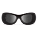 7Eye by Panoptix Womens AirShield Sedona Sunglasses, RX Ready, Black Pearl Frame, SharpView Gray Lens, M-L 325041