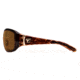 7Eye by Panoptix Womens AirShield Sedona Sunglasses, RX Ready, Light Tortoise Frame, SharpView Polarized Copper Lens, M-L 326054