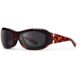 7Eye by Panoptix Women's AirShield Sedona Sunglasses, RX Ready, Light Tortoise Frame, SharpView Polarized Gray Lens, M-L, 326053