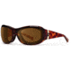 7Eye by Panoptix Womens AirShield Sedona Sunglasses, RX Ready, Light Tortoise Frame, SharpView Polarized Copper Lens, M-L 326054