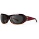 7Eye by Panoptix Women's AirShield Sedona Sunglasses, RX Ready, Ruby Fade Frame, SharpView Gray Lens, M-L, 326441