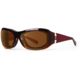 7Eye by Panoptix Women's AirShield Sedona Sunglasses, RX Ready, Ruby Fade Frame, SharpView Copper Lens, M-L, 326442