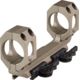 American Defense Manufacturing Dual Ring Scope Mount Straight Up, Spaced Wide to Fit Larger Scoped Like SCHMIDT &amp; BENDER, 30mm Rings, Flat Dark Earth, AD-RECON-SW 30 STD FDE-TL