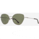 AO Whitney Sunglasses - Womens, Gunmetal Frame, Calobar Green AOLite Nylon Lenses, 51-19-145, WHI258STTOGNN