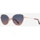 AO Whitney Sunglasses - Womens, Rose Gold Frame, SunVogue Pink Gradient AOLite Nylon Lenses, 51-19-145, WHI158STPKPGN