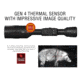 ATN ThOR 4 Thermal Smart HD Rifle Scope, 2-8x25mm, Black, TIWST4382A