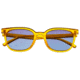 Bertha Betty Polarized Sunglasses - Womens, Yellow Frame, Pink Lens, Yellow/Pink, One Size, BRSBR051C6