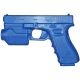 Blueguns Glock 17, Glock 22, Glock 31 Training Guns, Not Weighted, Glock Tactical Light, Handgun, w/Glock Tactical Light, Blue, FSG17-GL