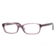 Burberry BE 2073 Eyeglasses Styles Transparent Violet Frame w/Non-Rx 51 mm Diameter Lenses, 3006-5116