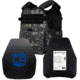 Caliber Armor AR550 11 x 14 Level III+ Body Armor with PolyShield Spall Coat and Condor MOPC Package, Black Multicam, Medium/2XL, 19-AR550-MOPC-1114-BMC