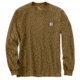 Carhartt M Workwear Pocket Long Sleeve T Shirt - Mens, Oiled Walnut Heather, Large, K126-B00REGLRGA