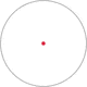 EOTech EFLX Mini Reflex Red Dot Sight, 6 MOA Dot, Black, EFLX6RWBLK