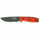 Esee Mdl 4 Fxd Knife, 4.5in, Srtd, Orange G10 Hdl,Molded Kydex sheath with clip plate ES4SMBOD