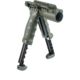 FAB Defense Tactical Vertical Foregrip w/Integrated Adjustable Bipod, 1in Flashlight Adaptor, Olive, FX-TPODG2FAG