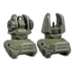 FAB Defense Top Mounted Deployable Front and Rear Sight, OD Green, FX-FRBSKITG