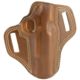 Galco Combat Master Leather Belt Holster, Right Hand, Tan, CM212