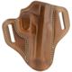 Galco Combat Master Leather Belt Holster, Kimber K6S 2in, Right Hand, Tan, CM312