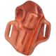 Galco Combat Master Leather Belt Holster, Right Hand, Tan, CM114