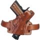 Galco Silhouette High Ride Leather Holster, Glock 20/Glock 37/Glock 29/Glock 38/Glock 30/Glock 39/Glock 21/Glock 41/Glock 21SF/Glock 30S, Right Hand, Plain, Black, SIL228B