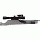 Gamo Varmint Hunter Rifle Scope, 4x32mm, 1 inch Tube, Second Focal Plane, 30-30 Reticle, w/ Laser and Light, Black, 6212045154
