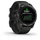 Garmin Epix Pro Gen 2 - Sapphire Edition Watches, 47mm, Carbon Gray DLC Titanium w/ Black Band, 010-02803-10