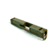 Gun Cuts Raider Slide for Glock 26, No Optic Cut, Noveske Bazooka Green, GC-G26-RAI-NBG-NO