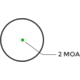 Holosun AEMS Core Red Dot Sight 1x, 2 MOA Green Dot Reticle, MAO, Black, AEMS-CORE-120101