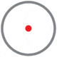 TRYBE Optics Micro Red Dot Sight, 3 MOA w/ QD Riser, Black, TRORD3MOA