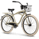 Huffy Deluxe Cruiser Bike - Men's, Cream, 26 in, 26642