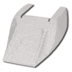 Lippert Fifth-Wheel Pin Box Cover, White, 301458