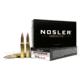Nosler, .308 Winchester, 175 grain, Custom Competition, Brass, Centerfire Rifle Ammo, 20, 60072