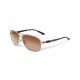 Oakley OO4079 Feedback Sunglasses - Women's, Rose Gold Frame, VR50 Brown Gradient Lens OO4079-01