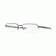 Oakley GAUGE 5.1 OX5125 Eyeglass Frames 512501-52 - Matte Black Frame, Clear Lenses
