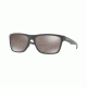 Oakley HOLSTON OO9334 Sunglasses 933411-58 - Matte Dark Grey Frame, Prizm Black Polarized Lenses