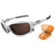 Oakley Jawbone Single Vision Prescription Sunglasses - Matte White Frame 04-204